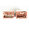 Image 2 : Pair of Marble & Onyx Bookends