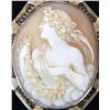 Image 2 : Antique 14K Shell Cameo Pin/Pendant