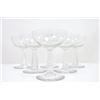 Image 3 : (10) Pieces of Glass Decanters and Coupes