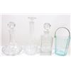 Image 7 : (10) Pieces of Glass Decanters and Coupes