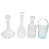 Image 8 : (10) Pieces of Glass Decanters and Coupes