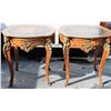 Image 16 : Pair of Inlaid Ormolu Mounted French Style Tables