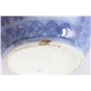 Image 10 : Antique Flow Blue Porcelain Vase