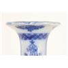 Image 2 : Antique Flow Blue Porcelain Vase