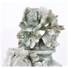 Image 2 : Chinese Jade Finely Carved Vase & Lid