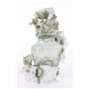 Image 7 : Chinese Jade Finely Carved Vase & Lid