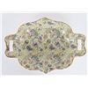 Image 2 : Antique Double-Handled Ceramic Serving Platter