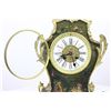 Image 8 : Set of French Gilt Bronze Clock and Candelabras