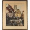 Image 1 : European Cityscape, Signed Print
