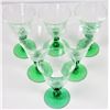 Image 2 : (6) Hand-blown Water Goblets