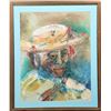 Image 1 : Signed Watercolor, Portrait