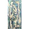 Image 2 : "Man Playing Trumpet" Signed, Oil/Board