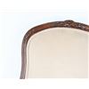 Image 4 : French Upholstered & Carved Wood Chair