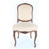 Image 9 : French Upholstered & Carved Wood Chair