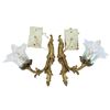 Image 1 : Pair of French Gilt Sconces