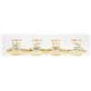 Image 2 : Set of 4 Glasses & Saucers