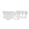 Image 1 : Set of (19) Baccarat Cut Crystal Glasses