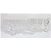 Image 2 : Set of (19) Baccarat Cut Crystal Glasses