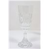 Image 4 : Set of (19) Baccarat Cut Crystal Glasses