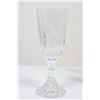 Image 8 : Set of (19) Baccarat Cut Crystal Glasses