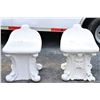Image 15 : Pair of Outdoor Concrete Garden Stools