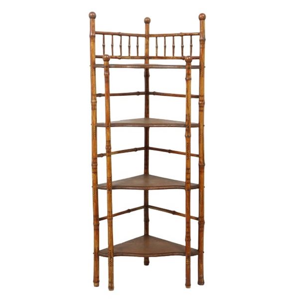 Four Tier Bamboo Shelf