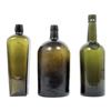 (3) Antique European Glass Bottles, 1800's