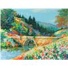 Image 2 : Alex Perez 'Mountain Bridge' Serigraph