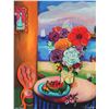 Image 2 : Shlomo Alter 'Fruit and Flowers' Serigraph