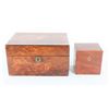 Image 2 : (2) Two Antique Wooden Boxes