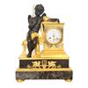 Image 1 : Early French Empire Bronze Mantle Clock