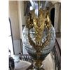 Image 14 : Monumental Czechoslovakia Dore Bronze/Crystal Urns