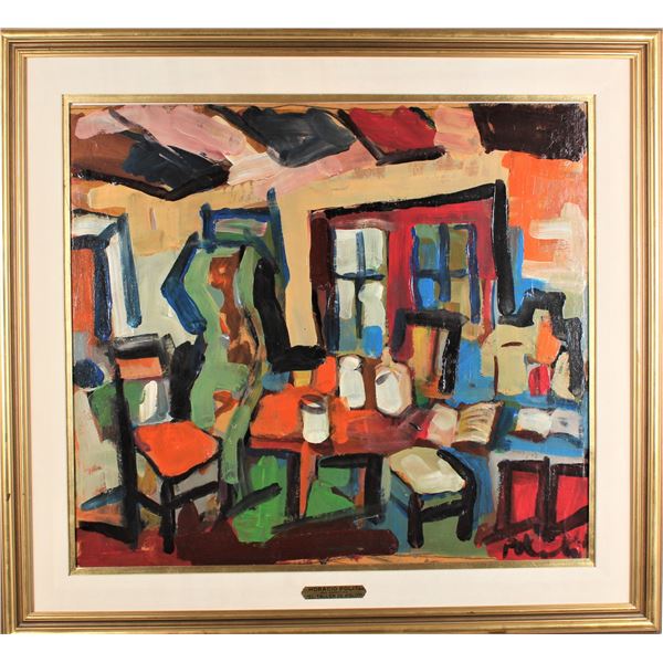 Horacio Politi (1928-2013) Argentenian, Oil/Board