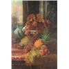 Image 2 : 19th C Still Life with Fruit, Oil on Canvas