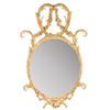 Image 1 : Ornate Gilded Oval Frame w. Mirror