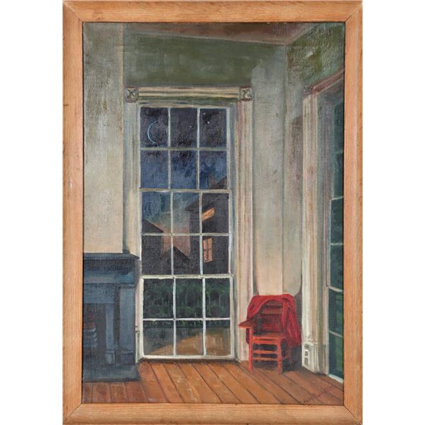 A Reynolds Tuttle (20th Century) Amer, Oil/Canvas