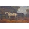 Image 1 : 19th C Equestrian Scene, Oil on Canvas