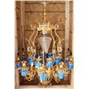 Image 3 : Opulent Cut Glass Gilt Chandelier (2 of 2)