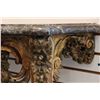 Image 2 : 19th C French Carved Gilt Wood Marble Top Console