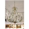 Image 8 : Contemporary Chandelier w Floral Drops