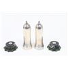 Image 3 : Sterling Silver & Bakelite Salt & Pepper Shakers