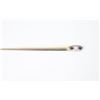Image 2 : 14K Gold and Diamond Tooth Pick and Case 4.9 dwt.