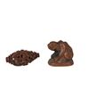 Image 1 : (2) Japanese Small Wood Carvings