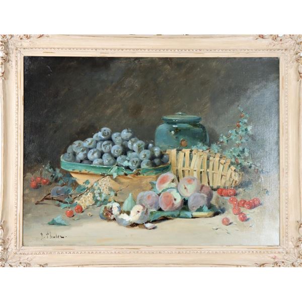 Raymond Tholer (19th c) French, Oil on Canvas