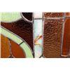 Image 11 : (3) Early Palace-Size Gothic Stained Glass Panels