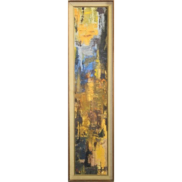 Heavy Impasto Oil & Sand Painting on Canvas