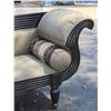 Image 2 : Reeded Open Armed Regency Style Sofa