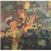 Image 2 : Mid-Century Modern Abstract Oil on Canvas, Signed