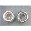 Image 3 : Pair English Hallmarked Sterling Silver Inkwells