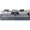 Image 1 : (4) Vintage Mid-century Modern Tubular Chairs